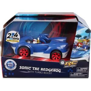 Team Sonic Racing 2.4GHz Radio Control Toy Car Turbo Boost - Sonic The Hedgehog